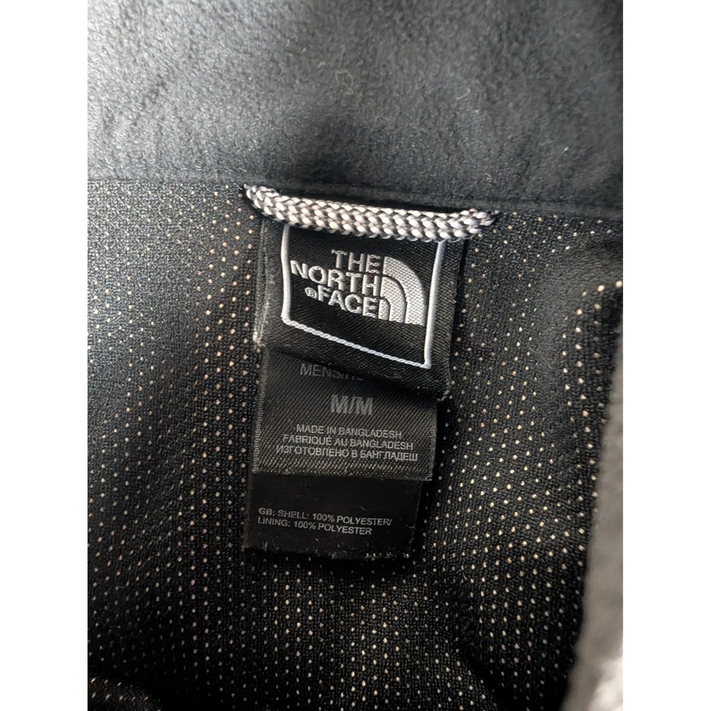 The North Face WindWall Fleece Jacket Full Zip Black Mens Outdoor Hiking Layer - Picture 11 of 12